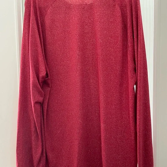 Reebok Heathered Burgundy Crew Neck Tee size xl - Picture 4 of 4